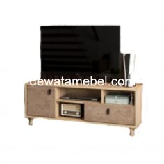 TV Cabinet Size 140 - ASTROBOX VEGA TVR 201 / Natural Oak - Stone Brown 